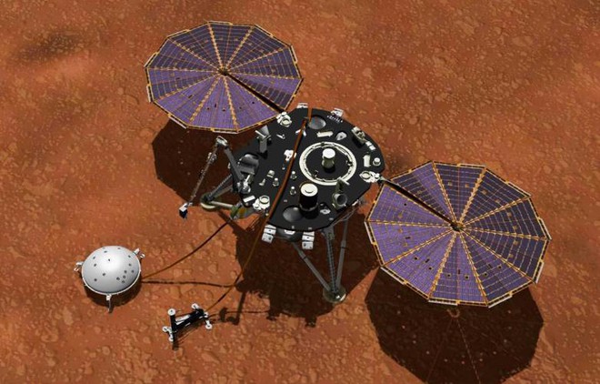 Bề mặt sao Hỏa quá cứng khiến công cụ đào đất của NASA thất bại thảm hại - Ảnh 1.