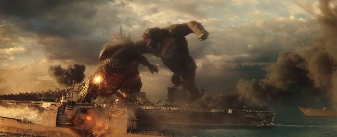 Trailer Godzilla vs. Kong lên sóng: Quái vật nguyên tử bị tinh tinh khổng lồ đấm thẳng mặt không trượt phát nào - Ảnh 2. Trailer Godzilla vs. Kong lên sóng: Quái vật nguyên tử bị tinh tinh khổng lồ đấm thẳng mặt không trượt phát nào - Ảnh 2.