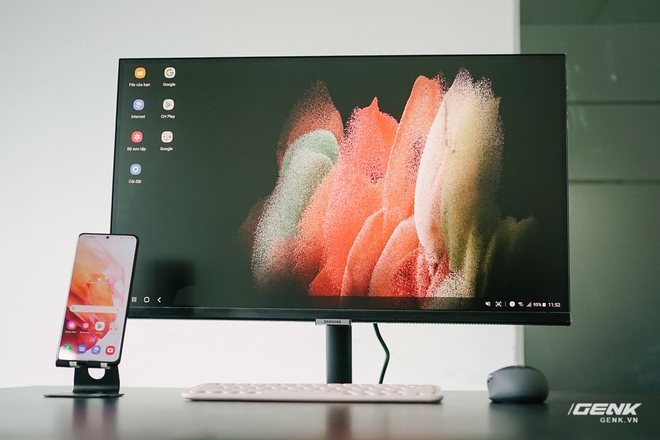 Cận cảnh Samsung M5: Màn hình thông minh mới của Samsung có thể hoạt động độc lập không cần máy tính, giá từ 7 triệu đồng - Ảnh 1. Cận cảnh Samsung M5: Màn hình thông minh mới của Samsung có thể hoạt động độc lập không cần máy tính, giá từ 7 triệu đồng - Ảnh 1.