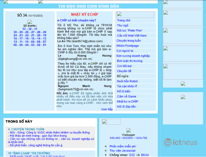 Giao diện của các website, diễn đàn vang bóng một thời tại Việt Nam - Ảnh 1.