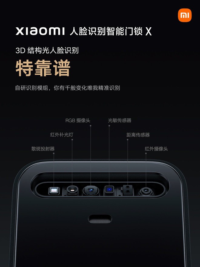 Xiaomi ra mắt khoá cửa thông minh hỗ trợ nhận diện khuôn mặt 3D - Ảnh 2. Xiaomi ra mắt khoá cửa thông minh hỗ trợ nhận diện khuôn mặt 3D - Ảnh 2.