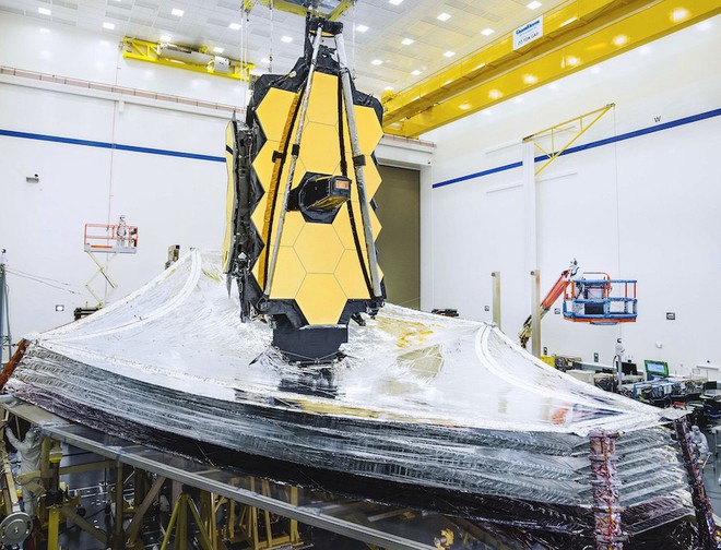 Phương pháp ship kính viễn vọng James Webb đặc biệt của NASA: một hộp kính nặng 76 tấn, dài 33,5 mét - Ảnh 5. Phương pháp ship kính viễn vọng James Webb đặc biệt của NASA: một hộp kính nặng 76 tấn, dài 33,5 mét - Ảnh 5.