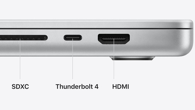 MacBook Pro mới giá hơn 2000 USD nhưng chỉ được trang bị chuẩn HDMI 2.0 khá cũ - Ảnh 1. MacBook Pro mới giá hơn 2000 USD nhưng chỉ được trang bị chuẩn HDMI 2.0 khá cũ - Ảnh 1.
