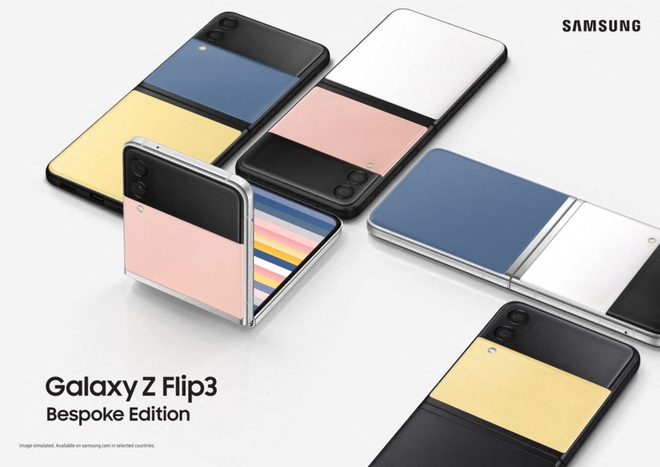 Samsung ra mắt Galaxy Z Flip3 Bespoke Edition: Người dùng có thể thoải mái tùy chỉnh màu sắc của máy theo sở thích, giá 1099 USD - Ảnh 1.