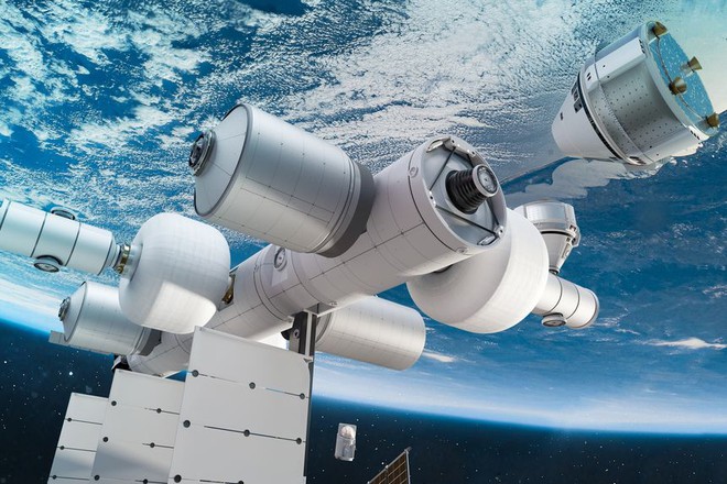 Công ty tỷ phú Jeff Bezos tiết lộ kế hoạch xây dựng trạm vũ trụ, khởi động cuộc đua mới ngoài không gian - Ảnh 1.
