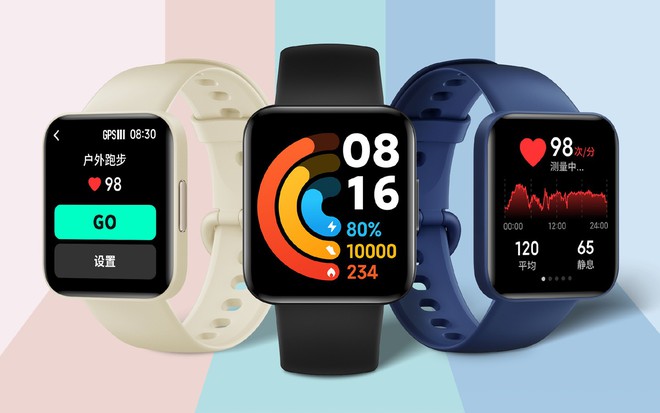 Redmi Watch 2 ra mắt: Nâng cấp màn hình AMOLED, pin 12 ngày, giá 1.4 triệu đồng - Ảnh 1.