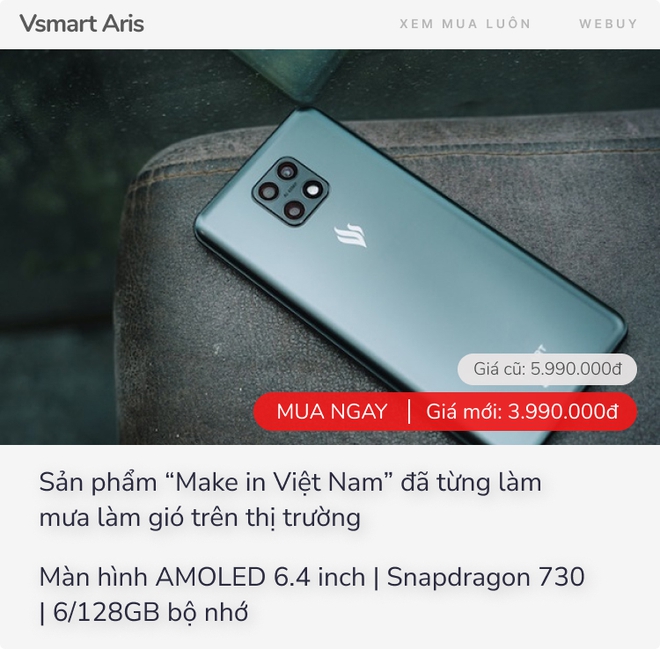 Cùng WeBuy săn những smartphone có doanh số mạnh trong tháng 10 - Ảnh 2. Cùng WeBuy săn những smartphone có doanh số mạnh trong tháng 10 - Ảnh 2.