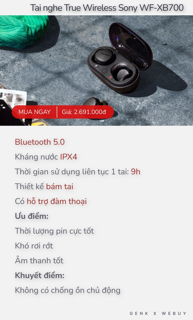 Gợi ý 5 tai nghe bluetooth không dây khoảng 2 triệu chất lượng, hỗ trợ tốt khi làm việc, học online hay giải trí - Ảnh 4.