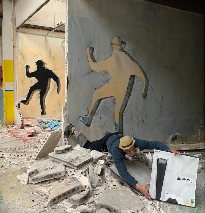 Những bức vẽ Graffiti 3D không dành cho người yếu tim - Ảnh 8. Những bức vẽ Graffiti 3D không dành cho người yếu tim - Ảnh 8.