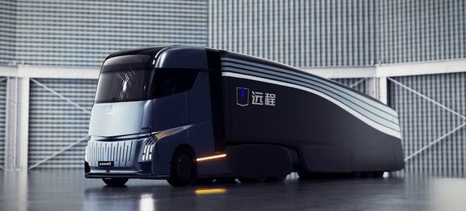 Hãng xe Trung Quốc ra mắt xe đầu kéo chạy điện có khả năng tự lái, tích hợp cả bếp, phòng tắm lẫn phòng ngủ - Ảnh 13.