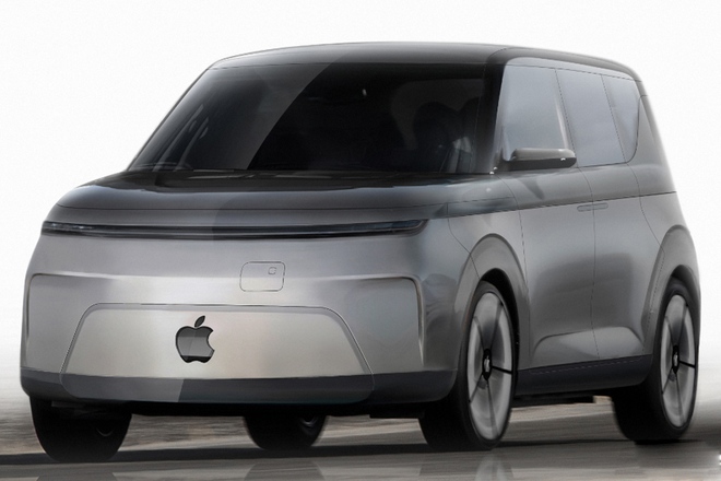 Surpassing Tesla, Apple intends to launch a self-driving electric car without a steering wheel, without accelerator, and with brake pedals - Photo 1.