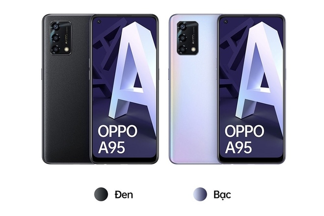 OPPO A95 ra mắt tại VN: Thiết kế thời trang, có màn hình AMOLED, Snapdragon 662, pin 5000mAh, giá 6.9 triệu đồng - Ảnh 2.