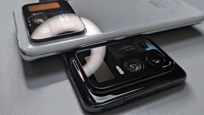 This is the Xiaomi Mi 11 Ultra with a two-screen design, 120X zoom camera - Photo 6. Đây là Xiaomi Mi 11 Ultra với thiết kế hai màn hình, camera zoom 120X - Ảnh 6.