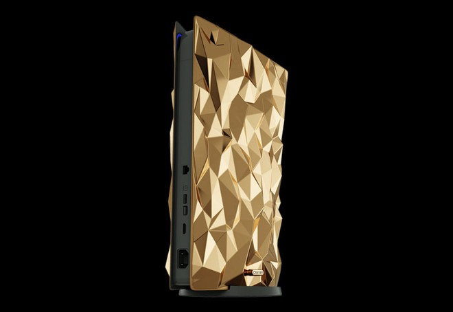 Phát thèm với phiên bản PlayStation 5 mạ vàng 18 cara trị giá tới 500 ngàn USD của Caviar - Ảnh 2.