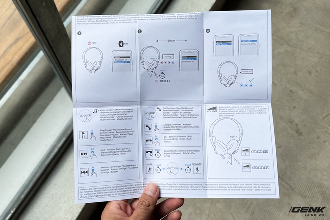 Mở hộp tai nghe không dây Sennheiser HD 250BT: Thiết kế nhẹ nhàng, chất âm phù hợp người chơi hệ K-Pop hoặc EDM, thời lượng sử dụng 25 giờ - Ảnh 9. Mở hộp tai nghe không dây Sennheiser HD 250BT: Thiết kế nhẹ nhàng, chất âm phù hợp người chơi hệ K-Pop hoặc EDM, thời lượng sử dụng 25 giờ - Ảnh 9.