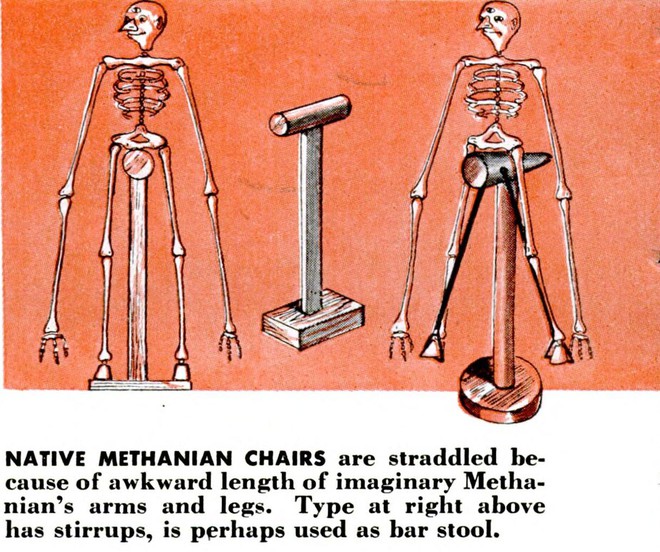Năm 1951, một nhóm sinh viên nhận bài tập về nhà lạ lùng: thiết kế sản phẩm cho một chủng tộc ngoài hành tinh có gốc gác chim chóc - Ảnh 4. Năm 1951, một nhóm sinh viên nhận bài tập về nhà lạ lùng: thiết kế sản phẩm cho một chủng tộc ngoài hành tinh có gốc gác chim chóc - Ảnh 4.