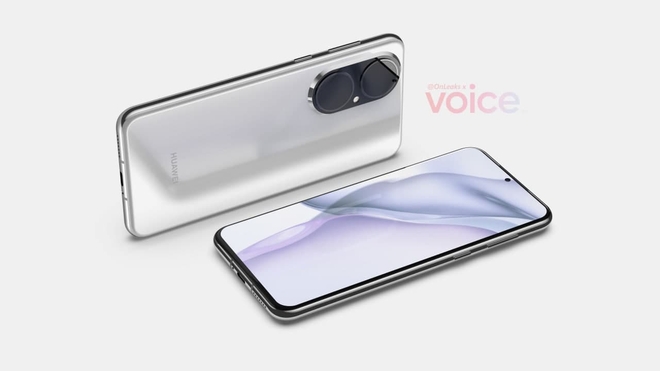 Huawei P50 lộ ảnh render chi tiết với màn hình phẳng và camera thiết kế mới - Ảnh 3.