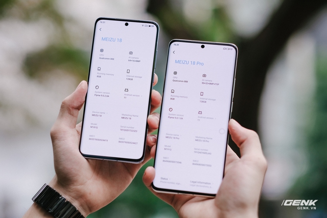 Trên tay Meizu 18 series tại VN: Thiết kế đẹp, màn hình QHD 120Hz, Snapdragon 888, giá từ 16.5 triệu đồng - Ảnh 17. Trên tay Meizu 18 series tại VN: Thiết kế đẹp, màn hình QHD 120Hz, Snapdragon 888, giá từ 16.5 triệu đồng - Ảnh 17.