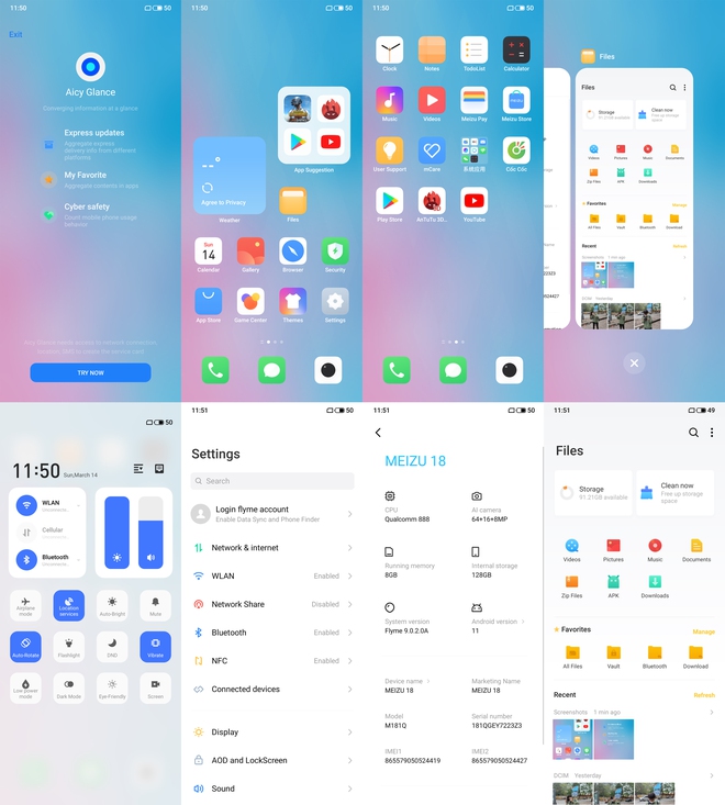 Trên tay Meizu 18 series tại VN: Thiết kế đẹp, màn hình QHD 120Hz, Snapdragon 888, giá từ 16.5 triệu đồng - Ảnh 19. Trên tay Meizu 18 series tại VN: Thiết kế đẹp, màn hình QHD 120Hz, Snapdragon 888, giá từ 16.5 triệu đồng - Ảnh 19.
