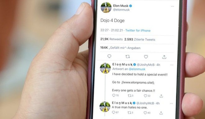 Dính phải trò lừa tặng Bitcoin trên Twitter Elon Musk, người đàn ông mất sạch hàng chục tỷ đồng - Ảnh 1. Dính phải trò lừa tặng Bitcoin trên Twitter Elon Musk, người đàn ông mất sạch hàng chục tỷ đồng - Ảnh 1.