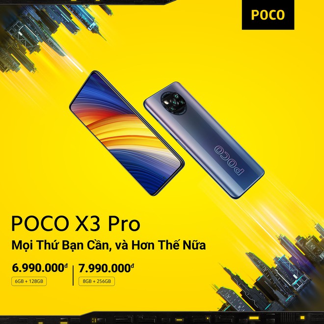 POCO F3 và POCO X3 Pro ra mắt tại VN: Snapdragon 870/860, màn hình 120Hz, giá từ 8.99/6.99 triệu đồng - Ảnh 5.