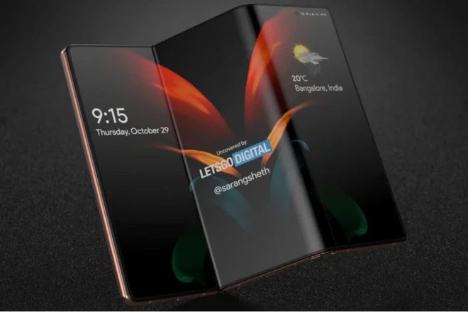 Samsung is working on a 2-fold smartphone that could be released as soon as this year - Photo 1. Samsung đang phát triển một chiếc smartphone gập 2 lần, có thể ra mắt ngay trong năm nay - Ảnh 1.