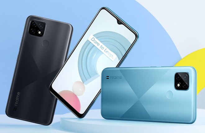 Realme C21 ra mắt: Helio G35, 3 camera sau, pin 5000mAh, giá 2.8 triệu đồng - Ảnh 1.