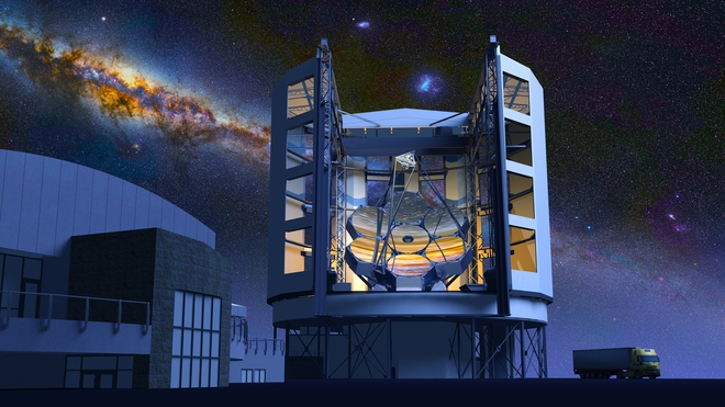 Kỳ quan mới của nhân loại: kính viễn vọng có thể nhìn rõ hình khắc trên một đồng xu ở khoảng cách 160 km - Ảnh 2.