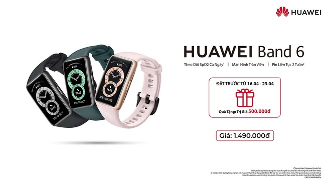 Huawei Band 6 ra mắt tại VN: Màn hình AMOLED kích thước lớn, tích hợp cảm biến đo SpO2, pin 14 ngày, giá 1.49 triệu đồng - Ảnh 6. Huawei Band 6 ra mắt tại VN: Màn hình AMOLED kích thước lớn, tích hợp cảm biến đo SpO2, pin 14 ngày, giá 1.49 triệu đồng - Ảnh 6.
