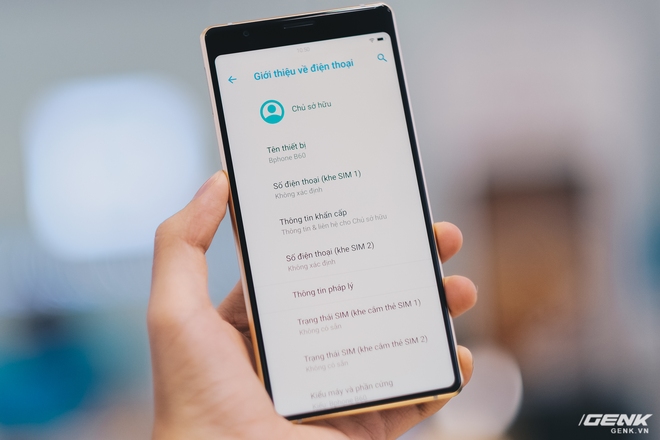 Cận cảnh Bphone B60: Smartphone bị BKAV khai tử tại Việt Nam để xuất sang châu Âu phục vụ các yếu nhân - Ảnh 4. Cận cảnh Bphone B60: Smartphone bị BKAV khai tử tại Việt Nam để xuất sang châu Âu phục vụ các yếu nhân - Ảnh 4.