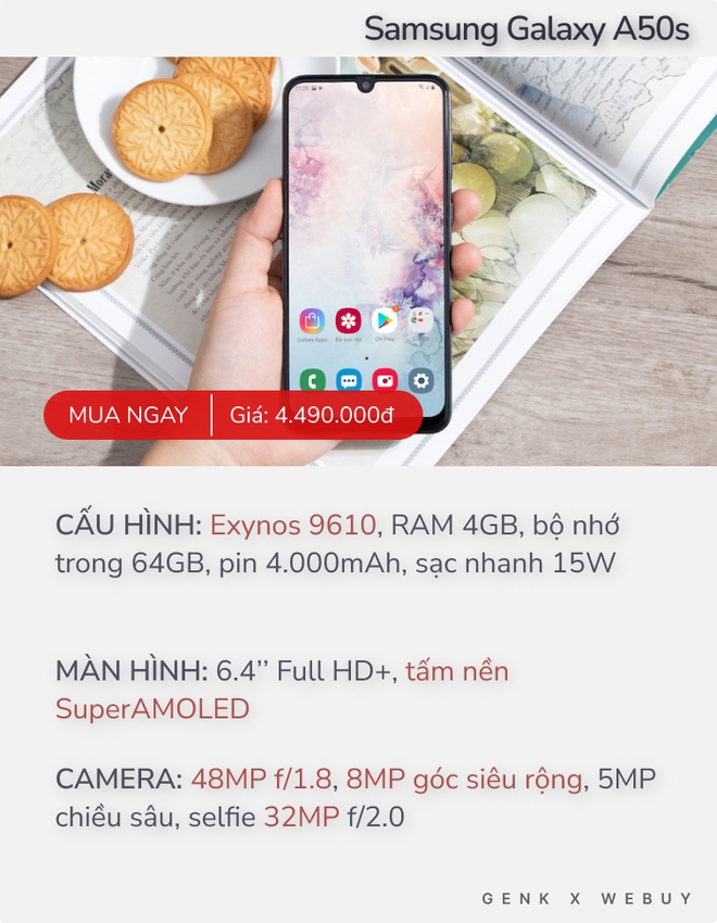 Giá dưới 5 triệu, đây là những smartphone đang được người Việt quan tâm nhất - Ảnh 3.