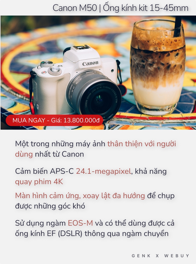 Từ 8.5 triệu, có ngay 5 combo máy ảnh căng đét cho người chơi hệ ví mỏng - Ảnh 3. Từ 8.5 triệu, có ngay 5 combo máy ảnh căng đét cho người chơi hệ ví mỏng - Ảnh 3.