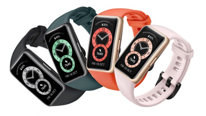 Huawei Band 6 ra mắt: Màn hình siêu to, cảm biến đo nhịp tim và nồng độ oxy, pin 14 ngày, giá 35 USD - Ảnh 1.