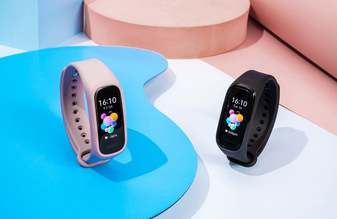 OPPO Band ra mắt tại VN: Màn hình AMOLED cao cấp, có đo SpO2, pin 12 ngày, giá 799,000 đồng - Ảnh 4. OPPO Band ra mắt tại VN: Màn hình AMOLED cao cấp, có đo SpO2, pin 12 ngày, giá 799,000 đồng - Ảnh 4.