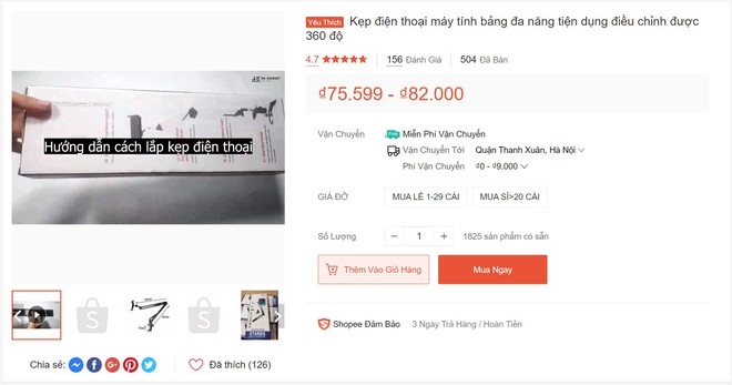 So kè chất lượng 2 loại kẹp smartphone dành cho hội người lười thích xem phim trên giường - Ảnh 2. So kè chất lượng 2 loại kẹp smartphone dành cho hội người lười thích xem phim trên giường - Ảnh 2.