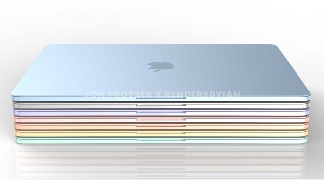 MacBook Air mới lộ diện với thiết kế màu mè giống iMac - Ảnh 4. MacBook Air mới lộ diện với thiết kế màu mè giống iMac - Ảnh 4.