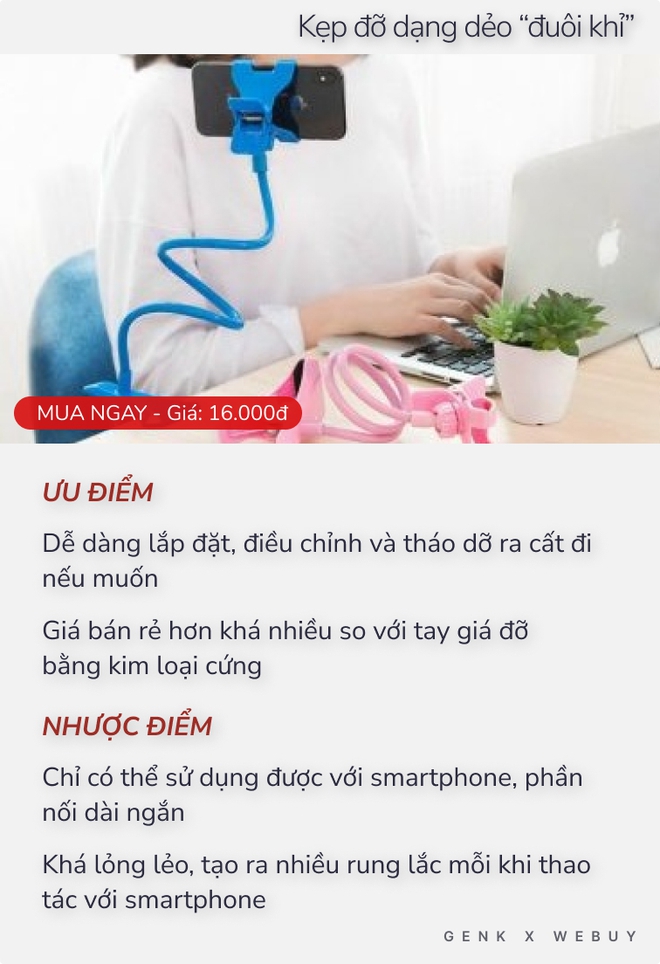 So kè chất lượng 2 loại kẹp smartphone dành cho hội người lười thích xem phim trên giường - Ảnh 13. So kè chất lượng 2 loại kẹp smartphone dành cho hội người lười thích xem phim trên giường - Ảnh 13.