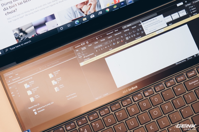 Cận cảnh Asus ZenBook Duo 14: Laptop hai màn hình mỏng nhẹ nhất thế giới, giá từ 32.9 triệu đồng - Ảnh 7. Cận cảnh Asus ZenBook Duo 14: Laptop hai màn hình mỏng nhẹ nhất thế giới, giá từ 32.9 triệu đồng - Ảnh 7.