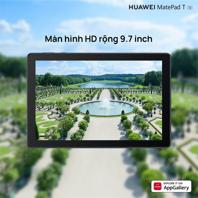 Huawei ra mắt máy tính bảng MatePad T 10 tại VN: Màn hình 9.7 inch, chip Kirin 710A, pin 5100mAh, giá 3.99 triệu đồng - Ảnh 2.