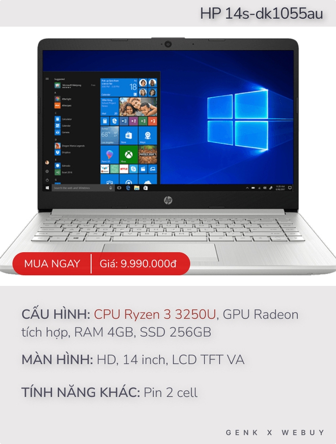 Từ hơn 8 triệu đã có cả loạt lựa chọn laptop Ryzen 3 ngon - bổ, cực hợp cho học sinh, sinh viên - Ảnh 3.