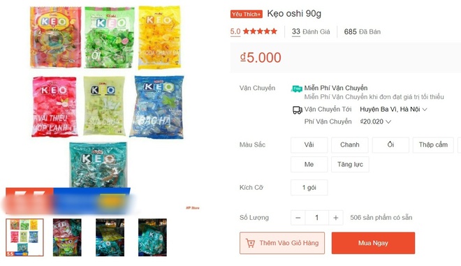 Siêu thị toàn “thối tiền” bằng kẹo, đường, rốt cuộc những món này có giá bao nhiêu? - Ảnh 4. Siêu thị toàn “thối tiền” bằng kẹo, đường, rốt cuộc những món này có giá bao nhiêu? - Ảnh 4.