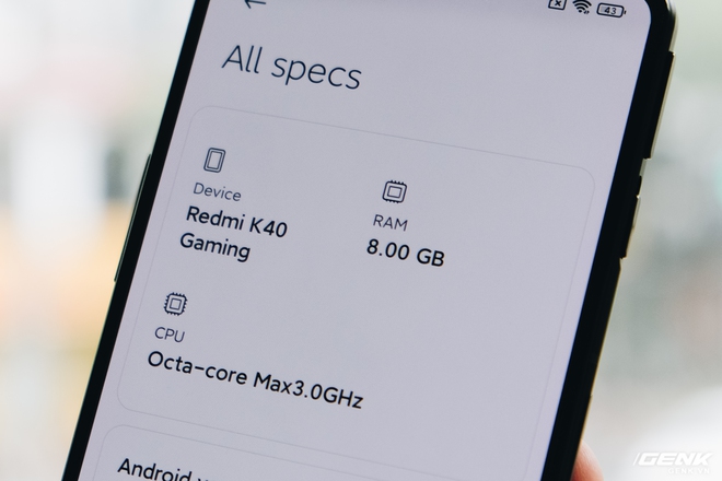 Trên tay Redmi K40 Gaming: Smartphone gaming cấu hình mạnh, giá rẻ nhưng thiếu vắng dịch vụ Google - Ảnh 15.
