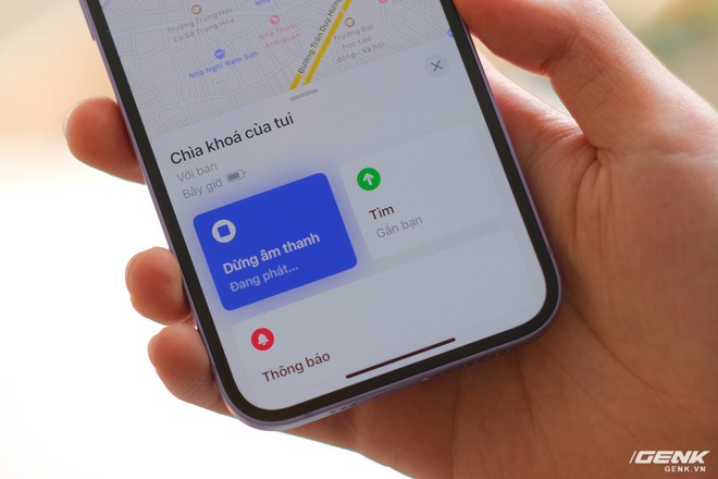 Trên tay AirTag: Phụ kiện định vị của Apple, giá 790.000 đồng - Ảnh 8.