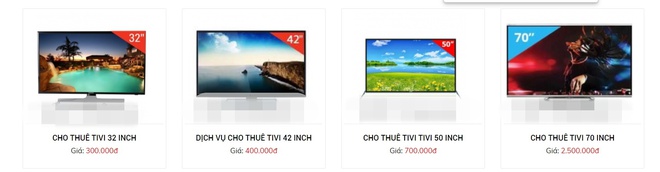 Thuê tivi mùa bóng liệu có rẻ? Loại nhỏ chỉ từ 250K/ngày nhưng loại size “khủng” lại tốn ra phết! - Ảnh 2. Thuê tivi mùa bóng liệu có rẻ? Loại nhỏ chỉ từ 250K/ngày nhưng loại size “khủng” lại tốn ra phết! - Ảnh 2.