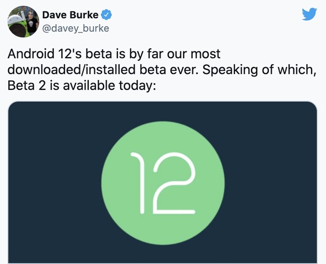 Dù chỉ mới ở bản beta, nhưng Android 12 đã phá vỡ kỷ lục cài đặt từ trước đến nay - Ảnh 1.