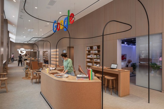 Google khai trương cửa hàng bán lẻ đầu tiên của mình, một trải nghiệm nghệ thuật khác hẳn Apple Store - Ảnh 1.