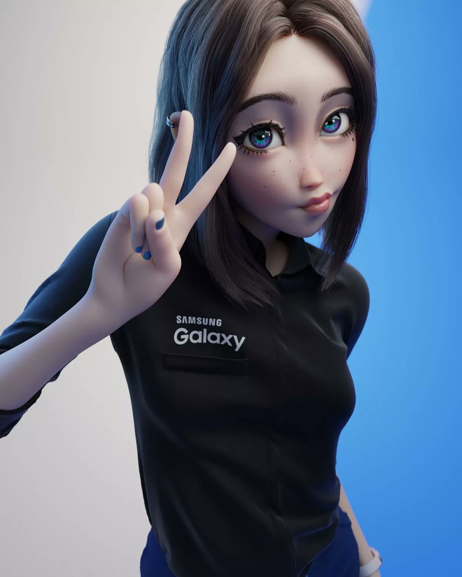 Cộng đồng mạng phát cuồng với hotgirl Sam, nhân vật được cho là trợ lý ảo mới của Samsung - Ảnh 9.