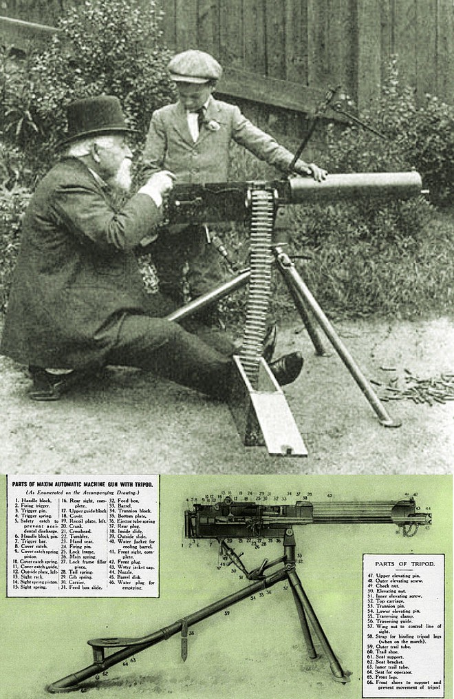Hiram Maxim - cha đẻ của súng máy tự động - Ảnh 4.