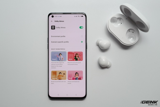 Cận cảnh OPPO Enco Buds: Thiết kế in-ear nhỏ gọn, hỗ trợ Dolby Atmos, thời lượng pin lên đến 24h, giá 790.000 đồng - Ảnh 8.