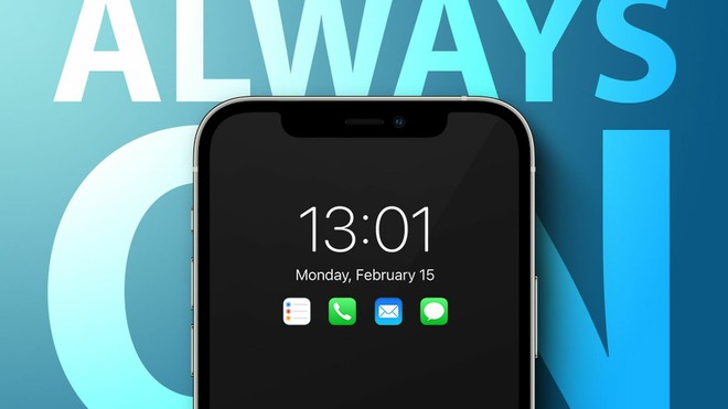 iPhone 13 có thể sẽ có tính năng hiển thị màn hình giống Apple Watch, và giống smartphone Android cách đây nhiều năm - Ảnh 1.